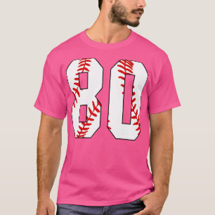 Béisbol número 80 80 Jersey Favorito Pl