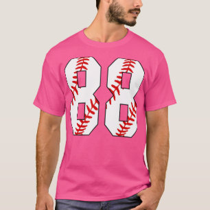 Béisbol número 88 88 Jersey Favorito Pl