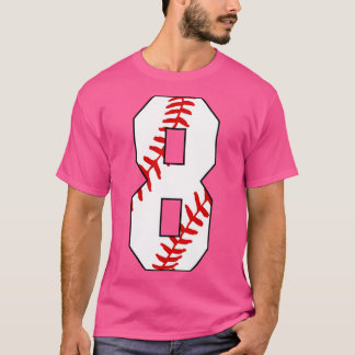 Béisbol número 8 8 Juego Favorito de Jersey de Béi