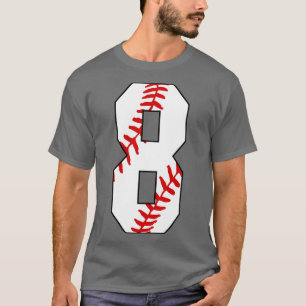 Béisbol número 8 8 Juego Favorito de Jersey de Béi