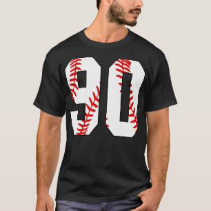 Béisbol número 90 90 Jersey Favorito Pl