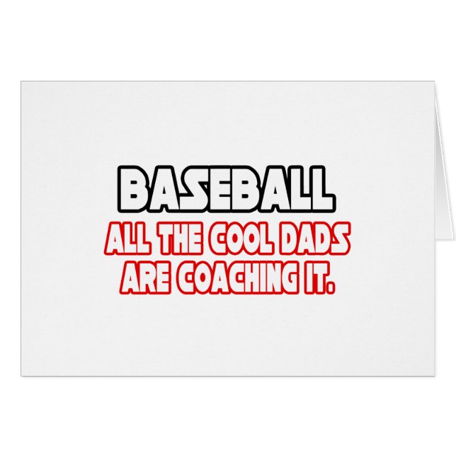 Béisbol...Papás Geniales (Anverso (Horizontal))