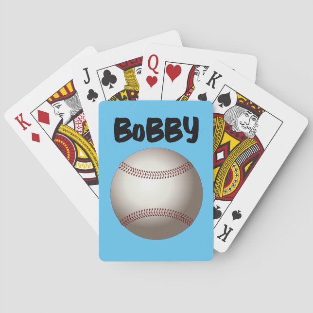 BÉISBOL PERSONALIZADO Cartas de juego clásicas (Reverso)
