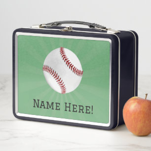 Béisbol personalizado en niños verdes