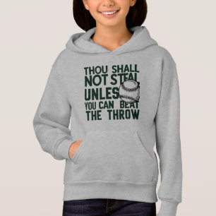 Béisbol robando camiseta de humor