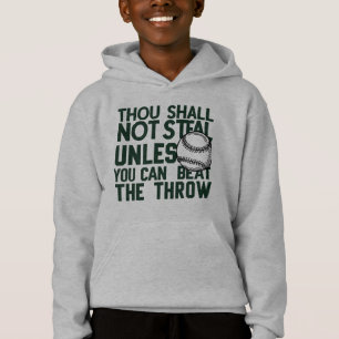 Béisbol robando camiseta de humor