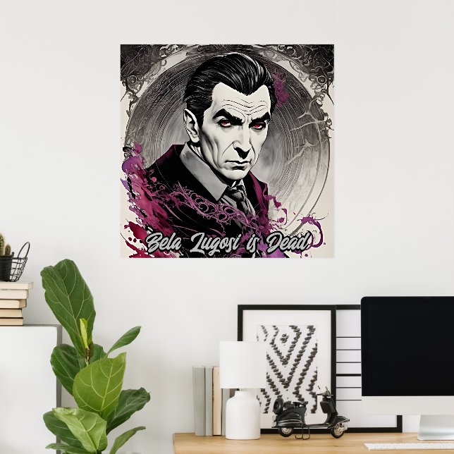 Bela Lugosi está muerta - Arte retro (Oficina en casa)