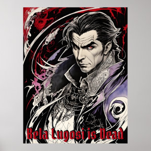 Bela Lugosi está muerta - Exquisito arte retro