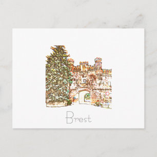 Belarús Беларусь Brest Брэст Brest Tarjeta Postal