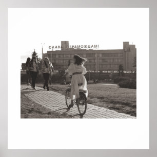 Belarús Беларусь Minsk Мінск Póster de Arquitectur
