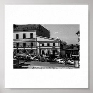 Belarús Беларусь Minsk Мінск Póster de Arquitectur
