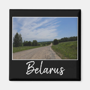 Belarús Беларусь Paisaje Naturaleza Imán