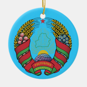 BELARUS*- ornamento de encargo del navidad