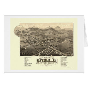 Belén, mapa panorámico del NH - 1883
