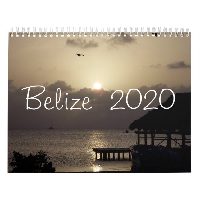 Belice - Calendario 2020 (Tapa)