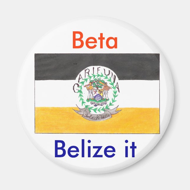 Belice su imán (Frente)
