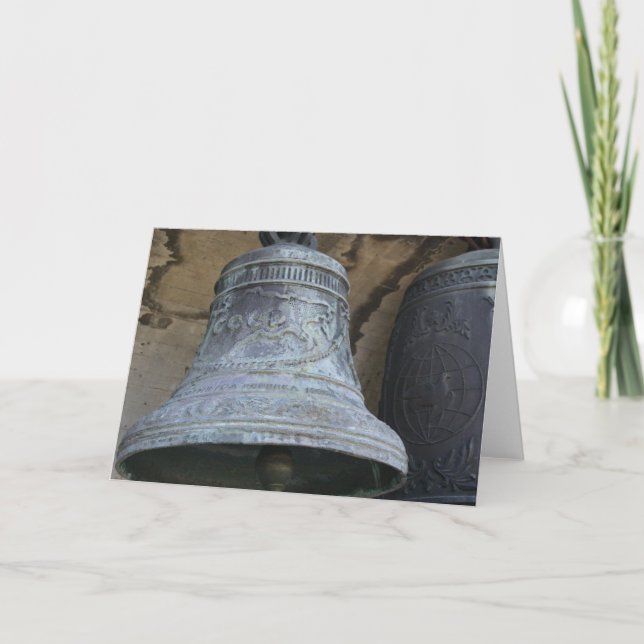 Bell С С tarjeta de felicitación de foto de Bell d (Anverso)