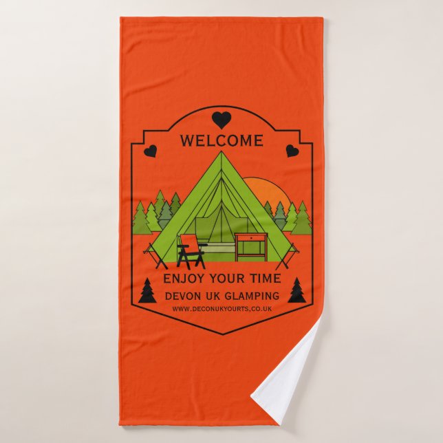 Bell Tent Glamour Business (Toalla de baño)