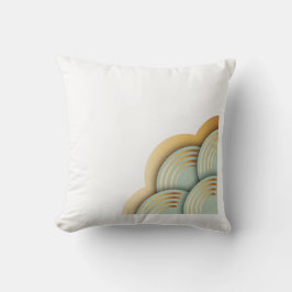 Bella Almohada Cuadrada Inspirada en el Tíbet | Bo