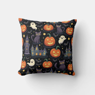 Bella almohada de Halloween