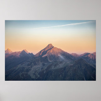 Bella arte de montaña Pastel Mountain Gallery Art