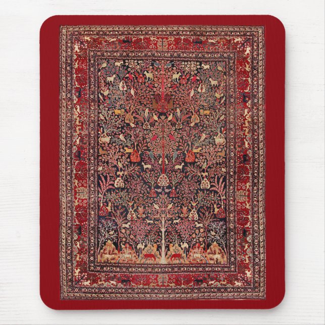 Bella Artes de la naturaleza de la alfombra antigu (Frente)