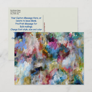 Bella Artes de plantilla postal original Stormy Sk