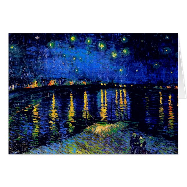 Bella Artes de Van Gogh Starry Night Rhone (F474) (Anverso (Horizontal))