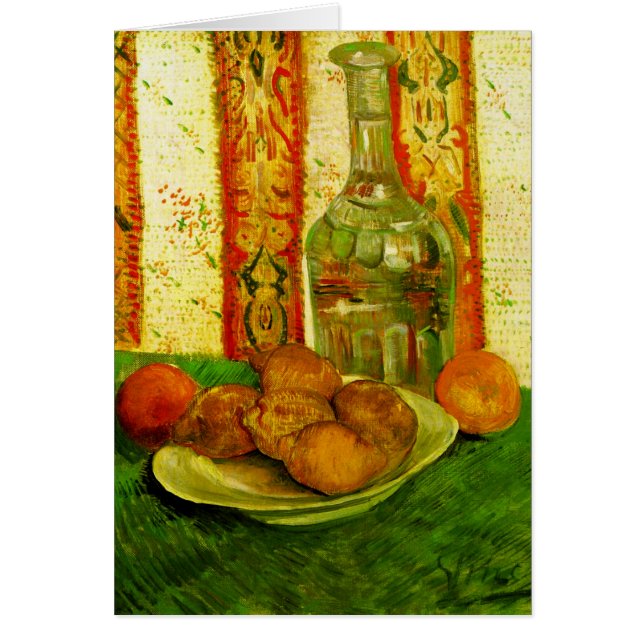 Bella Artes Decanter Lemons & Plate Van Gogh (Frente)