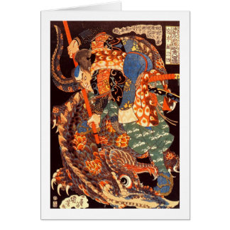 Bella Artes japonés Miyamoto Musashi Kuniyoshi