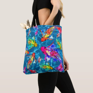 Bella bolsa de Koi Fish Pond Tote