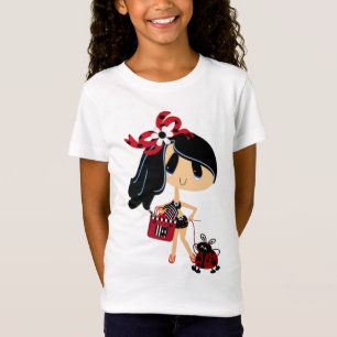 Bella+Canvas de 2 chicas con camiseta de Babydoll