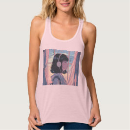 Bella+Canvas Flowy Racerback Tank Top