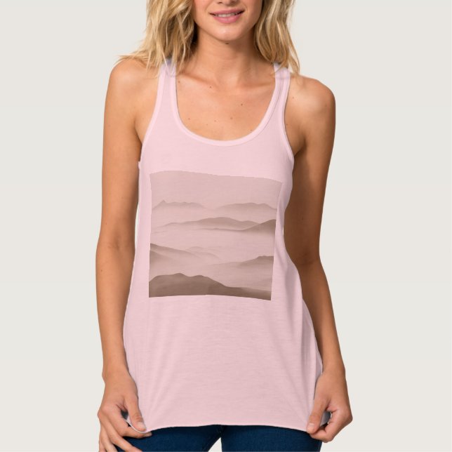  Bella+Canvas Flowy Racerback Tank Top (Anverso)