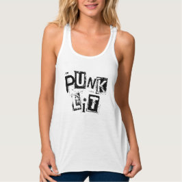 Bella+Canvas Flowy Tank Top de la NP Punk Lit Wome