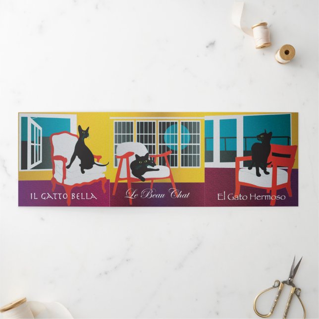 Bella Cat 1-3 Triple tarjeta (Exterior)