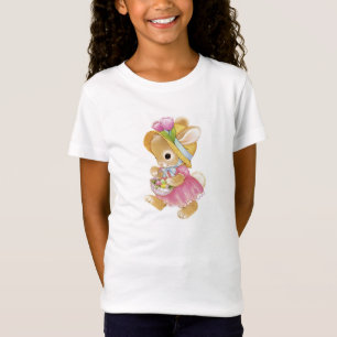 Bella de los chicas cupo la camiseta de la muñeca
