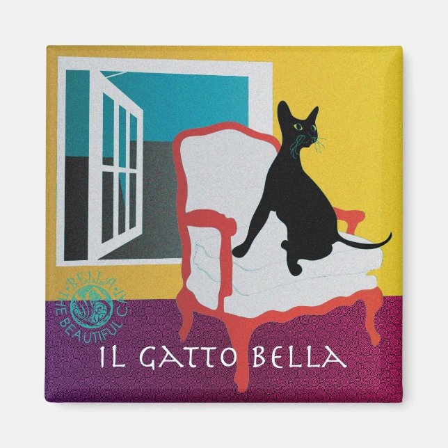 Bella: El hermoso imán Cat 01 (Frente)