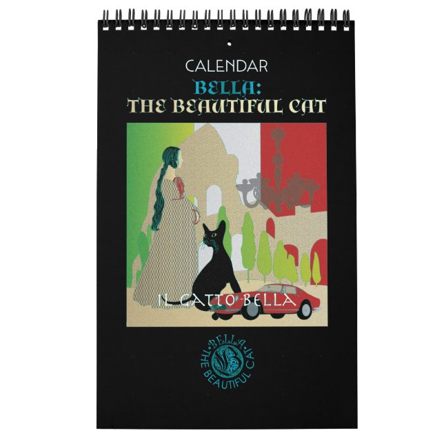 Bella: El precioso calendario de gatos (Tapa)
