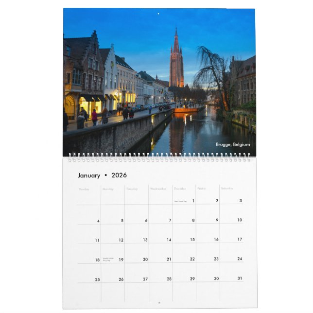 Bella Europa 2022 calendario (Jan 2026)