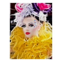 Bella Fashionista Model Poster