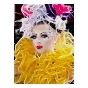 Bella Fashionista Model Poster