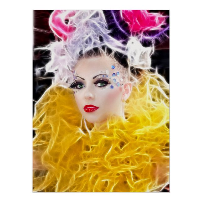 Bella Fashionista Model Poster (Anverso)