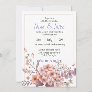 bella invitación floral