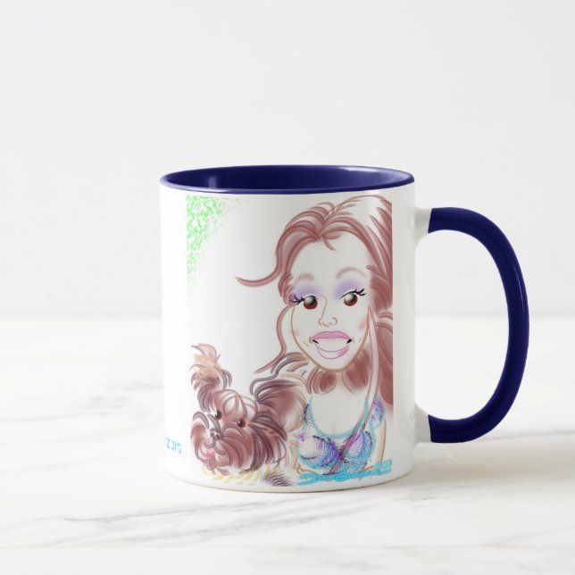 Bella la taza loca 2017 de la caricatura del bebé (Derecha)