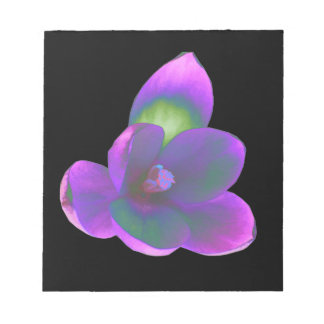 Bella mística Bloc de notas de flores Crocus