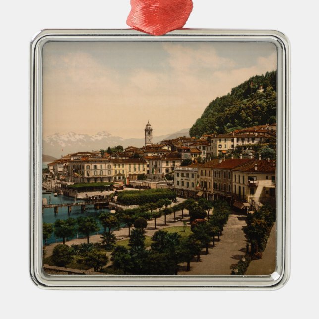 Bellagio II, lago Como, ornamento de Lombardía, (Frente)