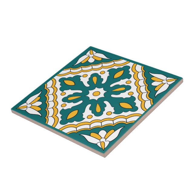 💛 💚 Bellas baldosas marroquíes patrón XL (Lado)