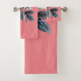 bellas hojas y flores