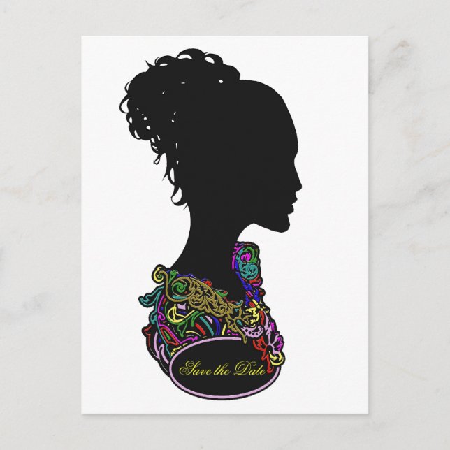 Belle ~ Tarjeta postal / Guarda la fecha (Anverso)